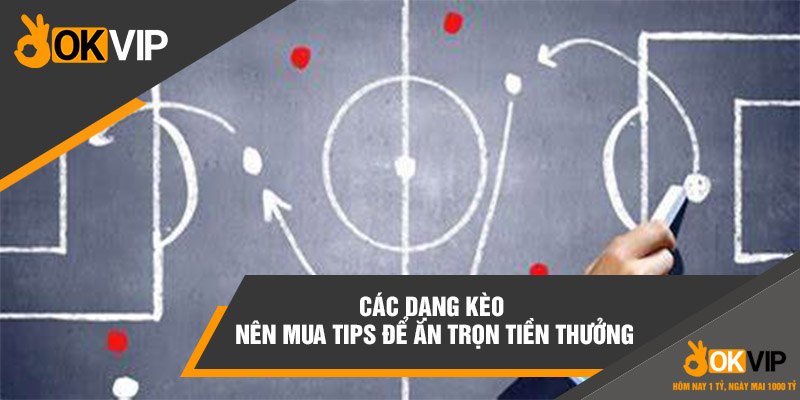 Top 6 Website Bán Tips Bóng Đá Chuẩn Giúp Bạn Thu Tiền 5 Các dạng kèo nên mua tips để ăn trọn tiền thưởng