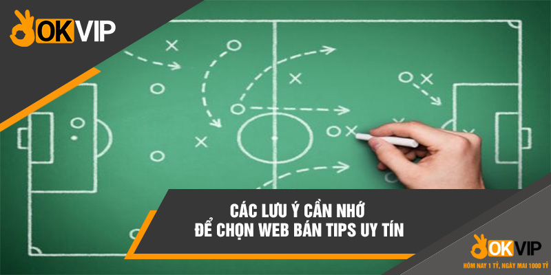 Top 6 Website Bán Tips Bóng Đá Chuẩn Giúp Bạn Thu Tiền 4 Các lưu ý cần nhớ để chọn web bán tips uy tín